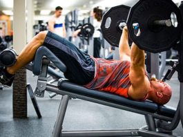 decline chest press