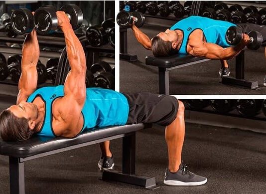 dumbbell fly nereyi çalıştırır
