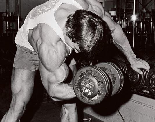 Concentration Curl exercise