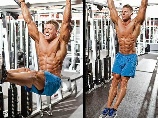 hanging leg raises