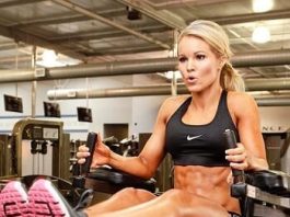 Machine Leg Raises
