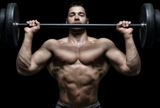 barbell shoulder press