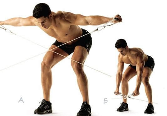 Bent Over Cable Lateral Raise