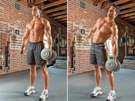 dumbbell side bend